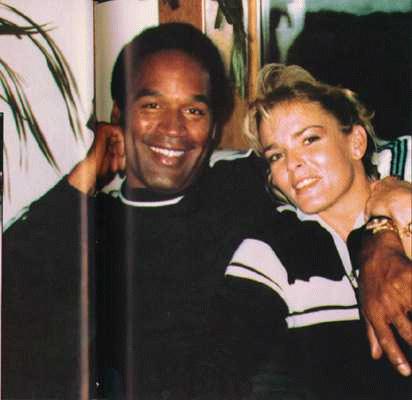 O.J. and Nicole Simpson